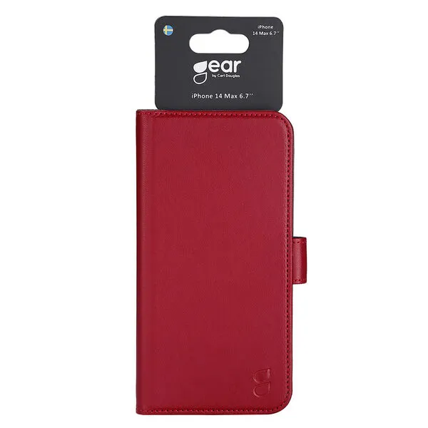 GEAR Wallet, iPhone 14 Plus - Wallet Case, Red
