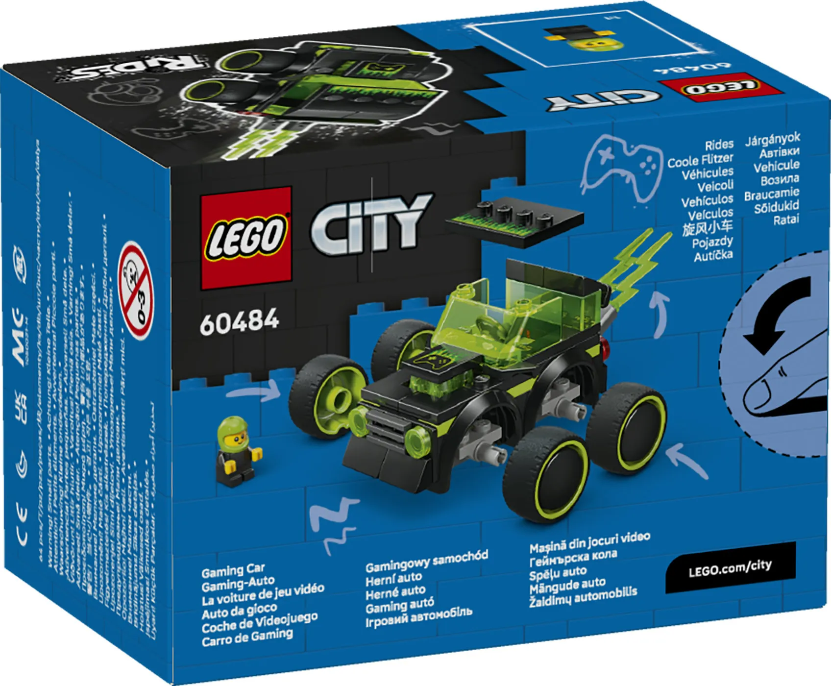 LEGO City Pelikilpa-auto 60484