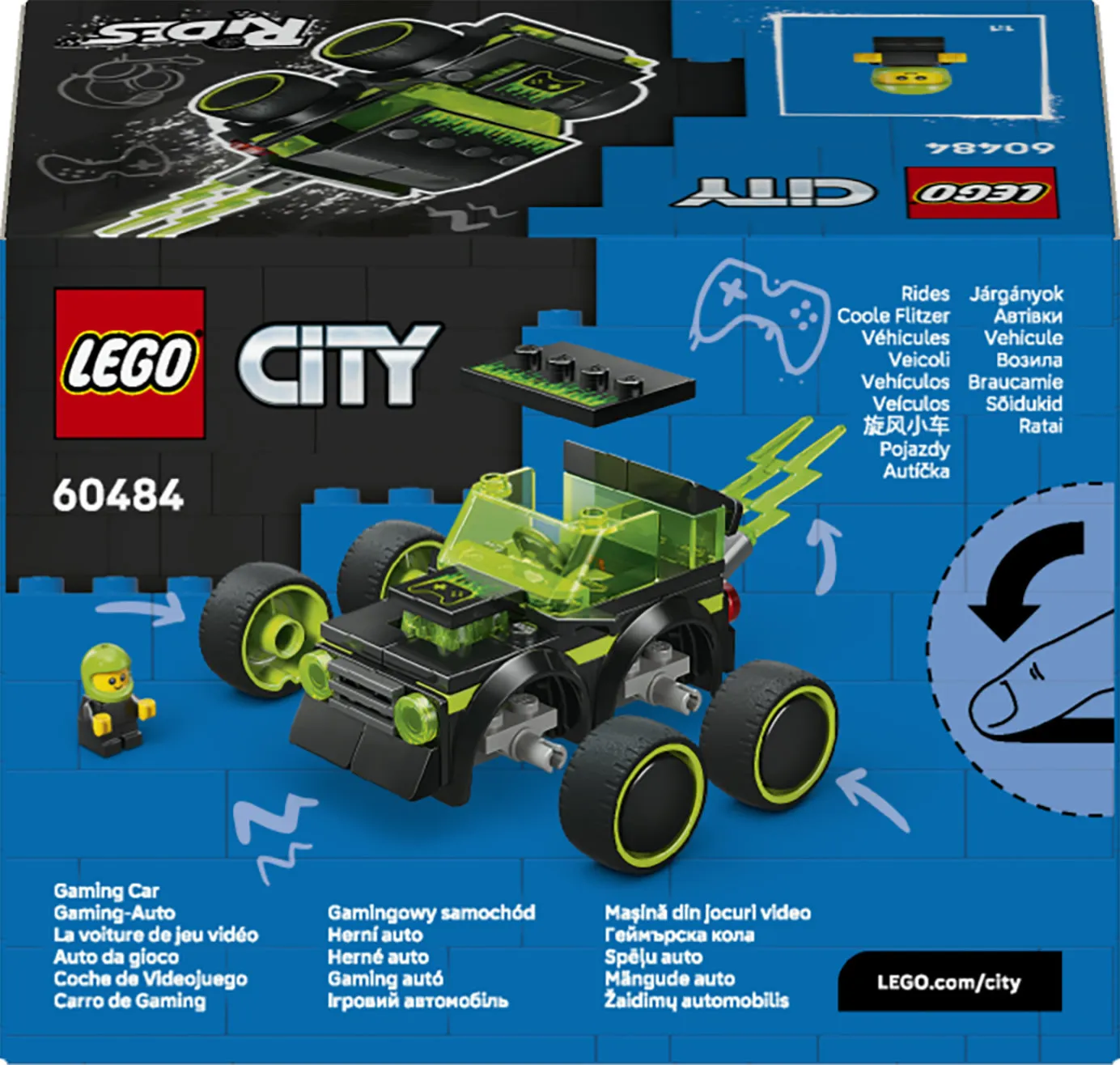 LEGO City Pelikilpa-auto 60484