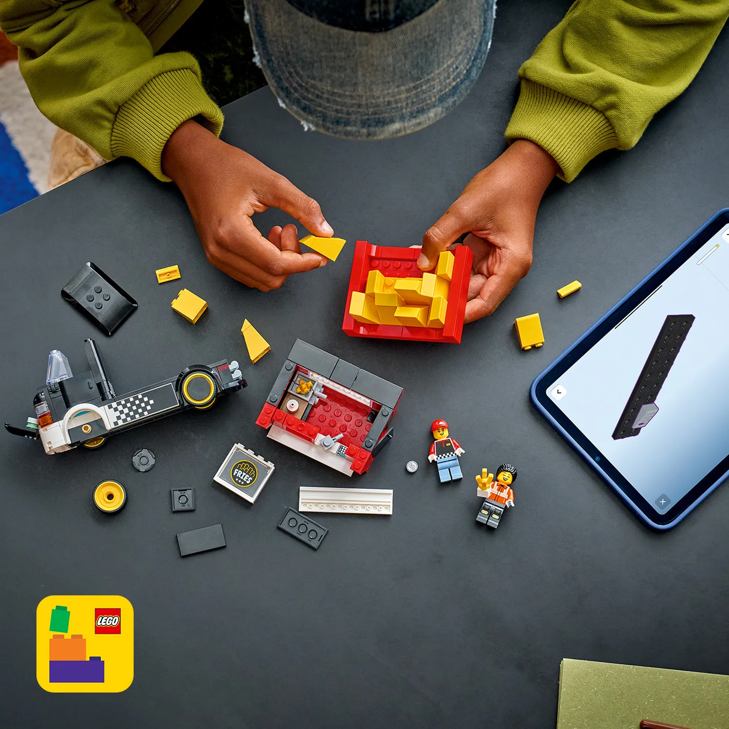 LEGO City Ranskanperuna-auto 60488