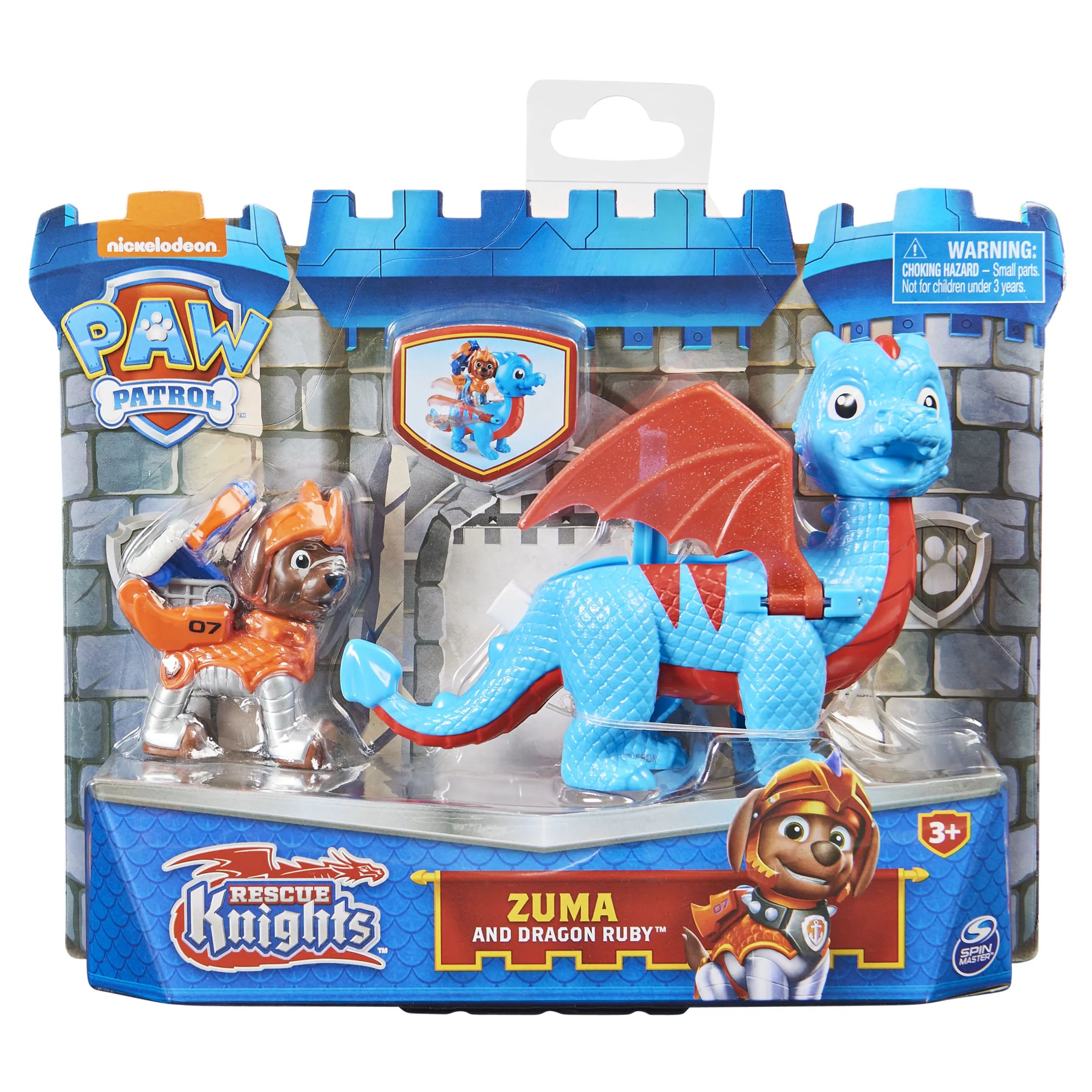 Spin Master Paw Patrol Rescue Knights Hero Pups Zuma Mini-Play Figure