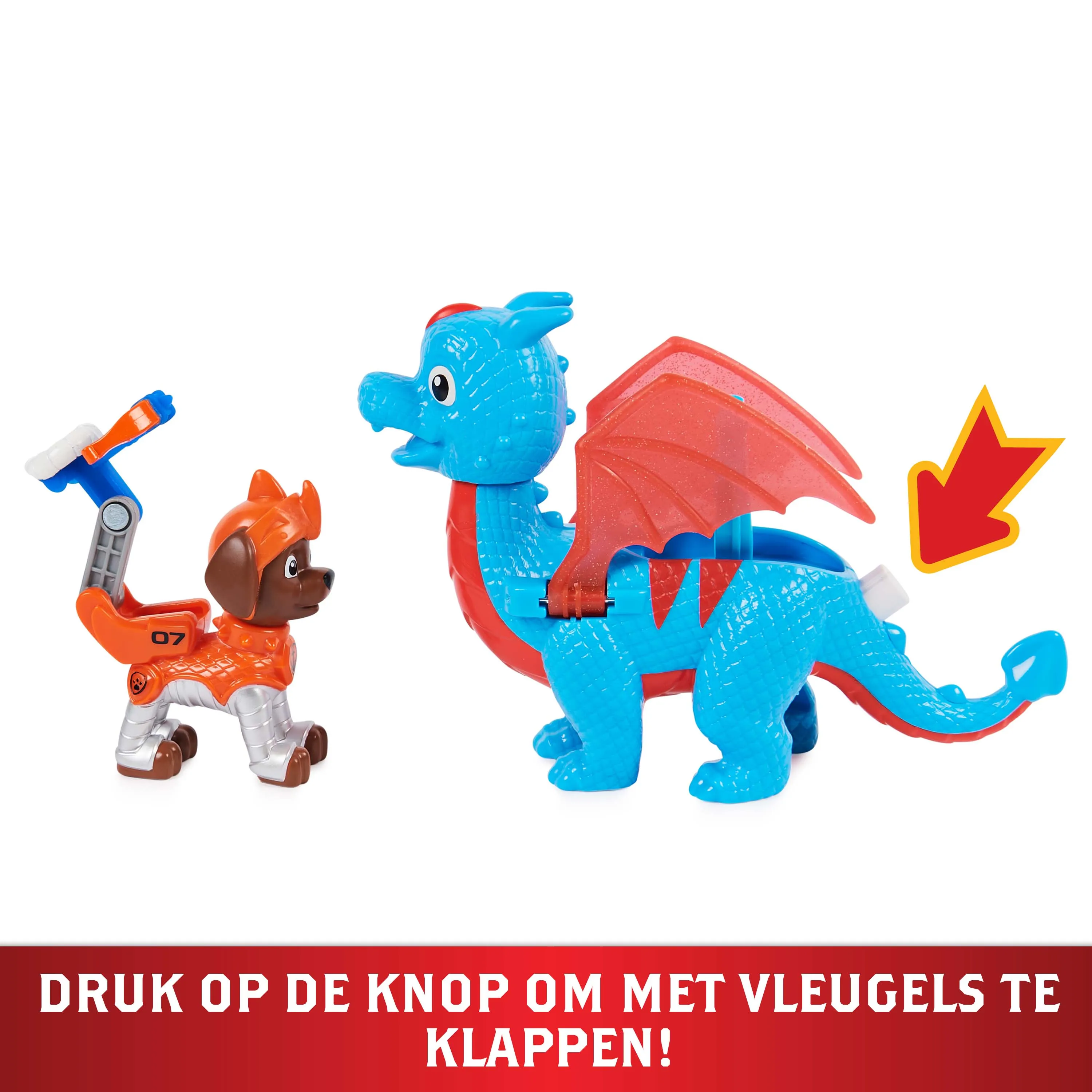 Spin Master Paw Patrol Rescue Knights Hero Pups Zuma Mini-Play Figure