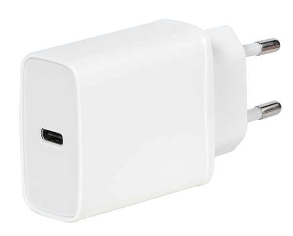 VIVANCO Fast 1xUSB-C PD 18W Home Charger White