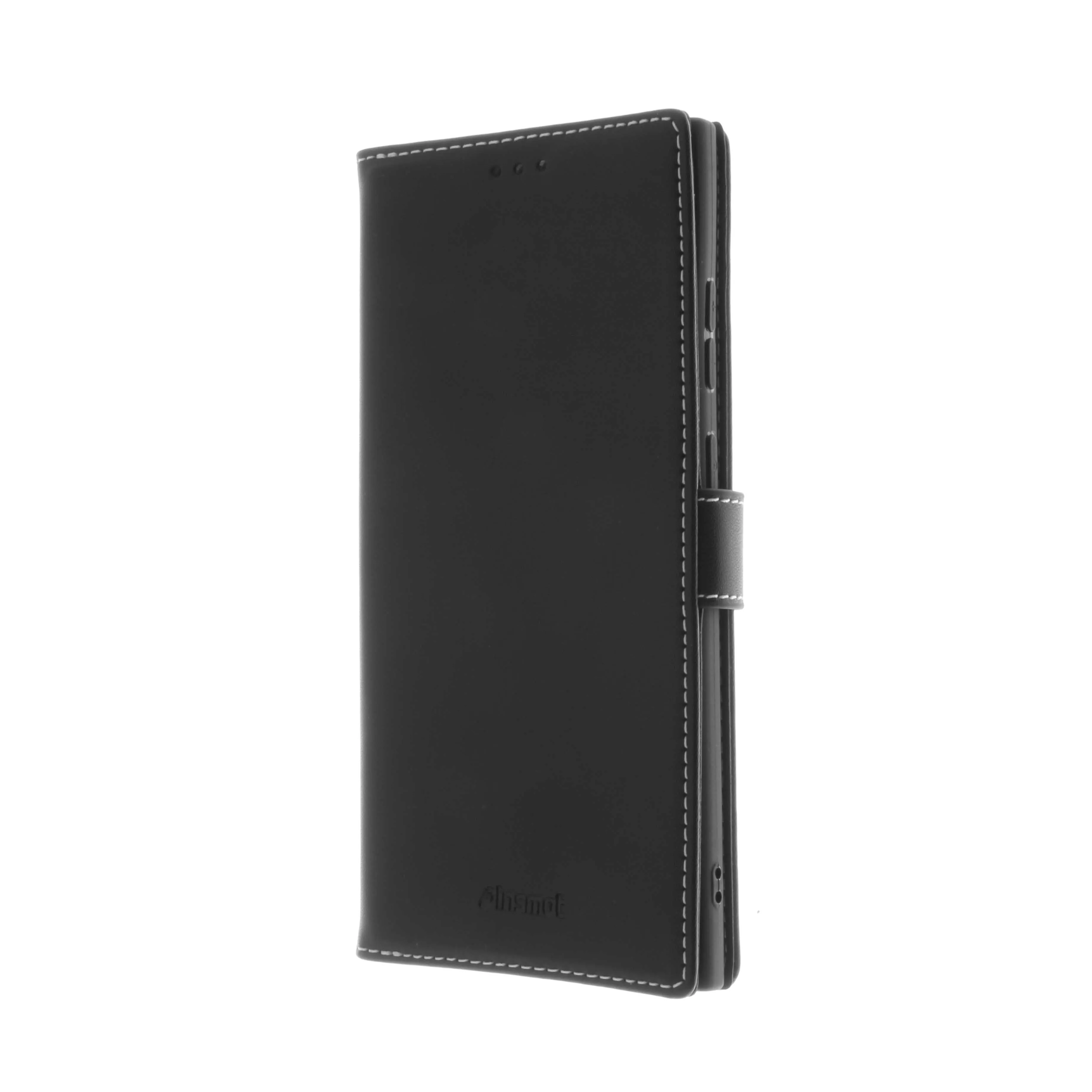Insmat Flip Case, Galaxy S23 Ultra - Wallet Case, Black