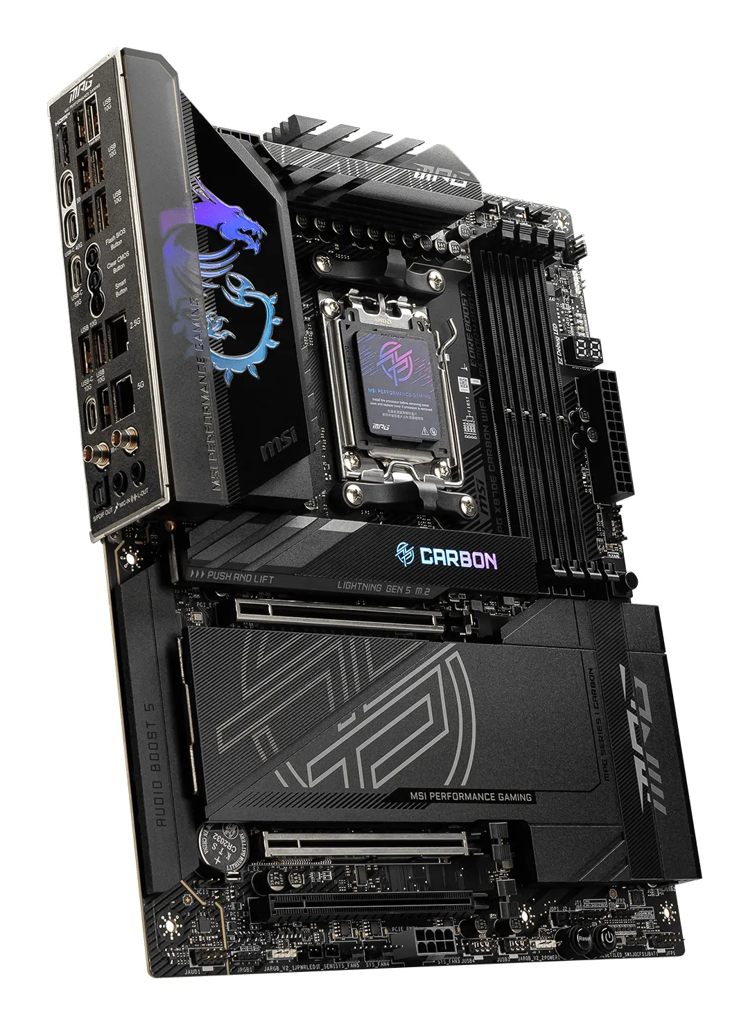 MSI MPG X870E CARBON WIFI ATX - motherboard