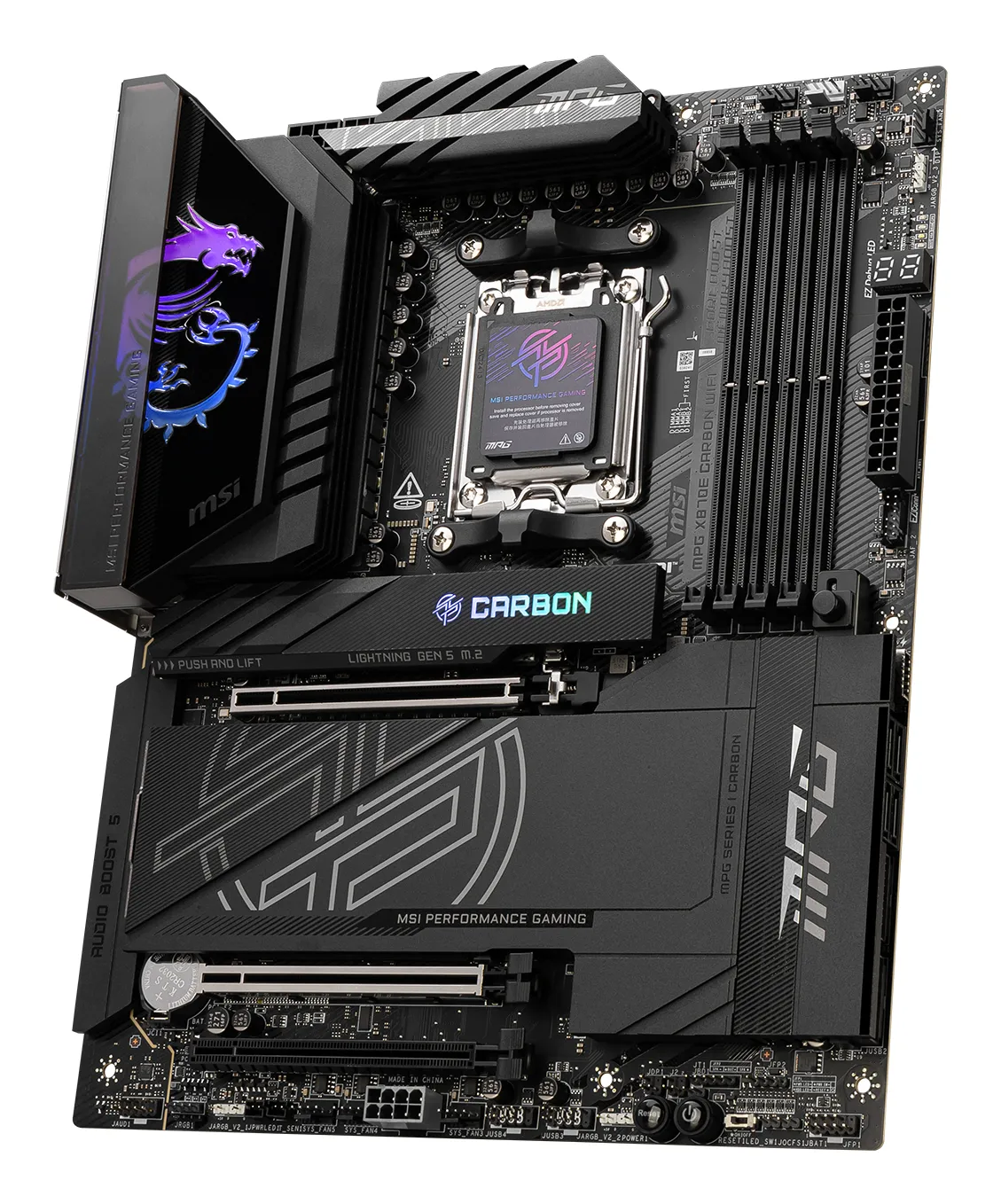MSI MPG X870E CARBON WIFI ATX - motherboard