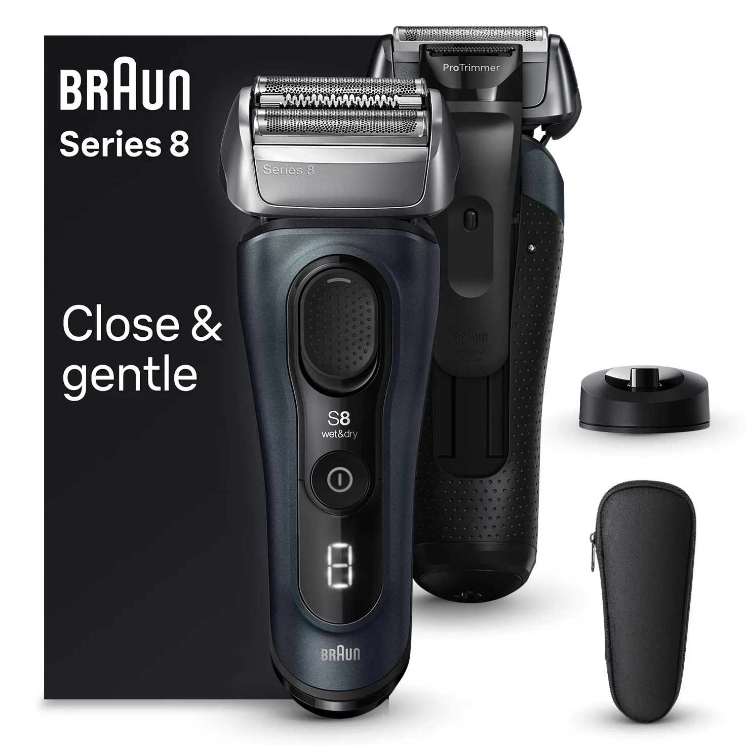 Braun Series 8 8513S - shaver, Black