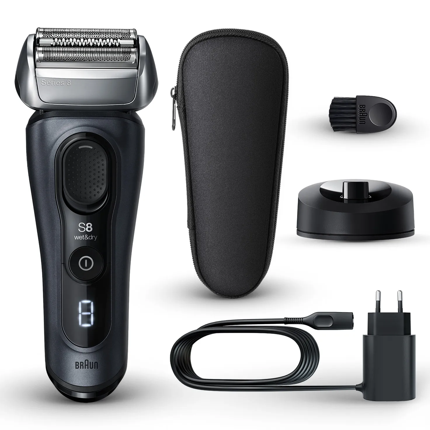 Braun Series 8 8513S - shaver, Black
