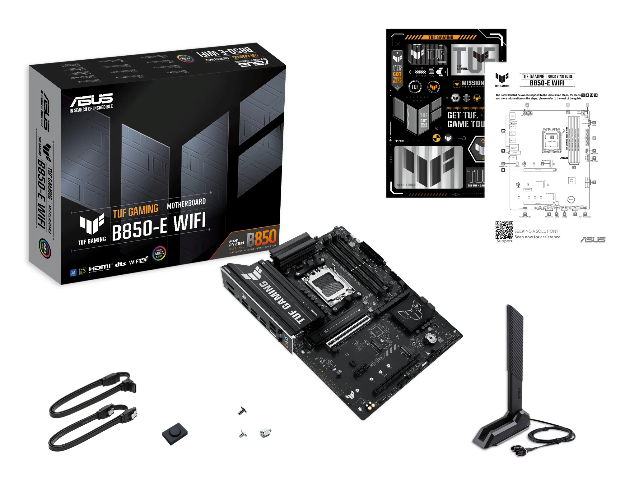 ASUS TUF GAMING B850-E WIFI AM5 MB 4xDDR5