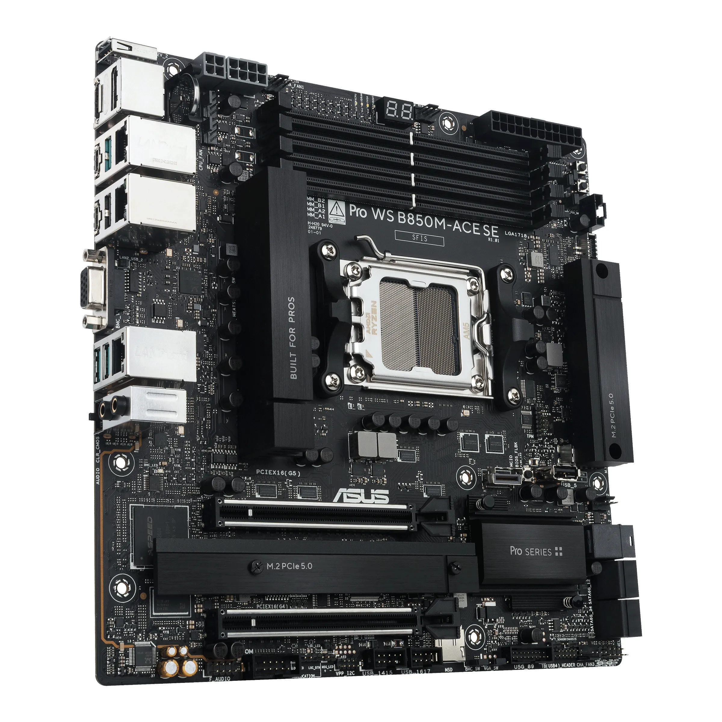 Asus PRO WS B850M-ACE SE AM5 mATX Motherboard