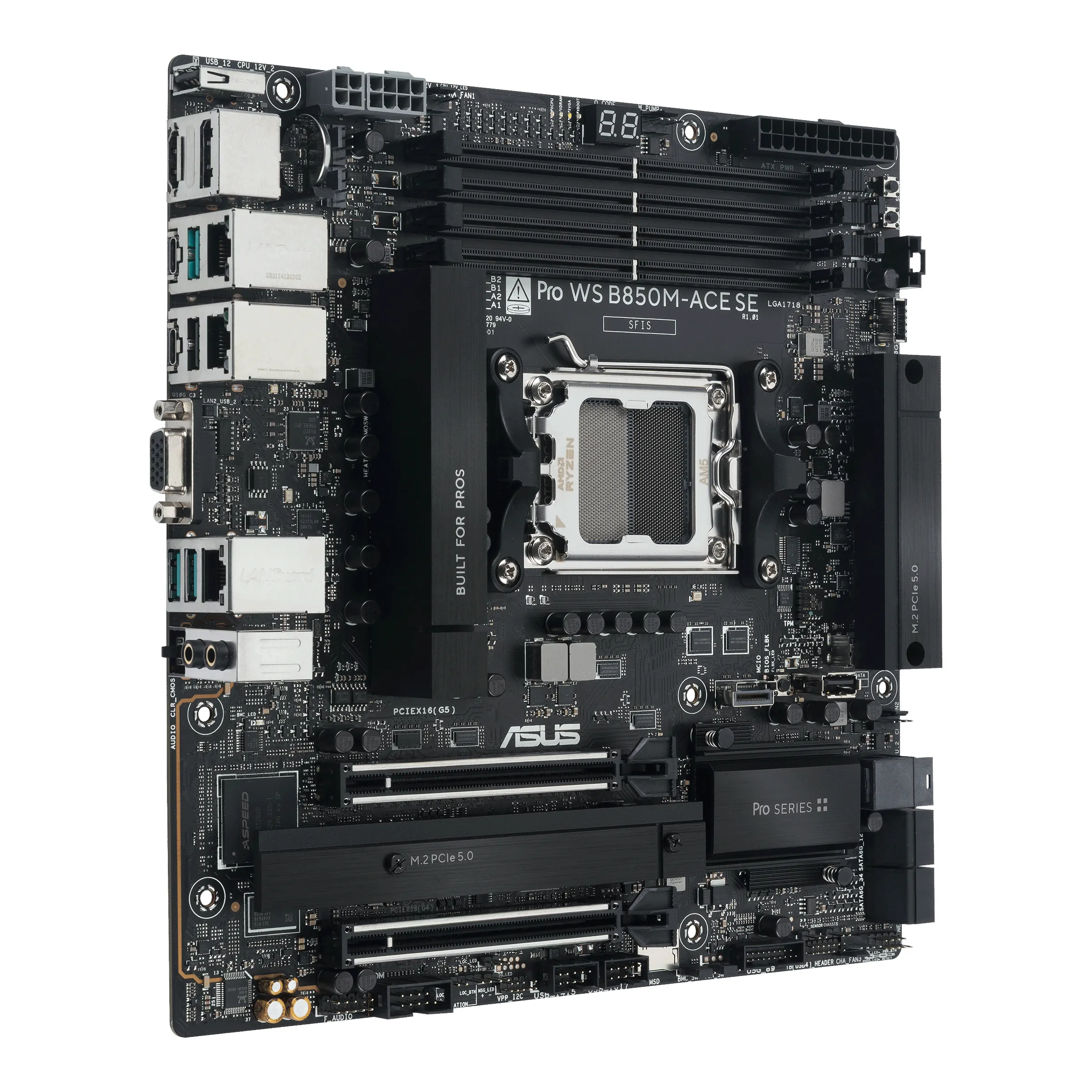 Asus PRO WS B850M-ACE SE AM5 mATX Motherboard