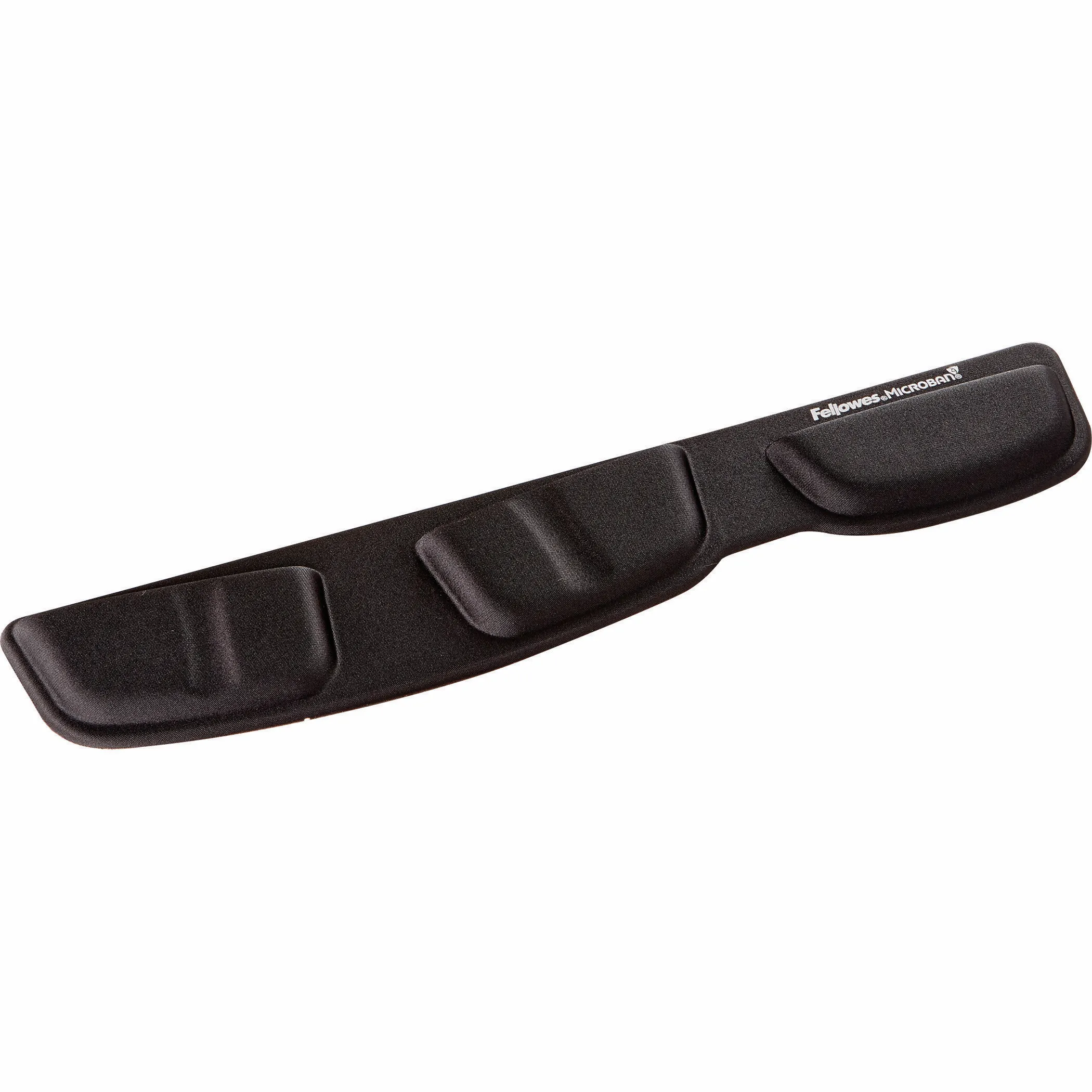 FELLOWES FABRIK KEYBOARD PALM SUPPORT- BLACK