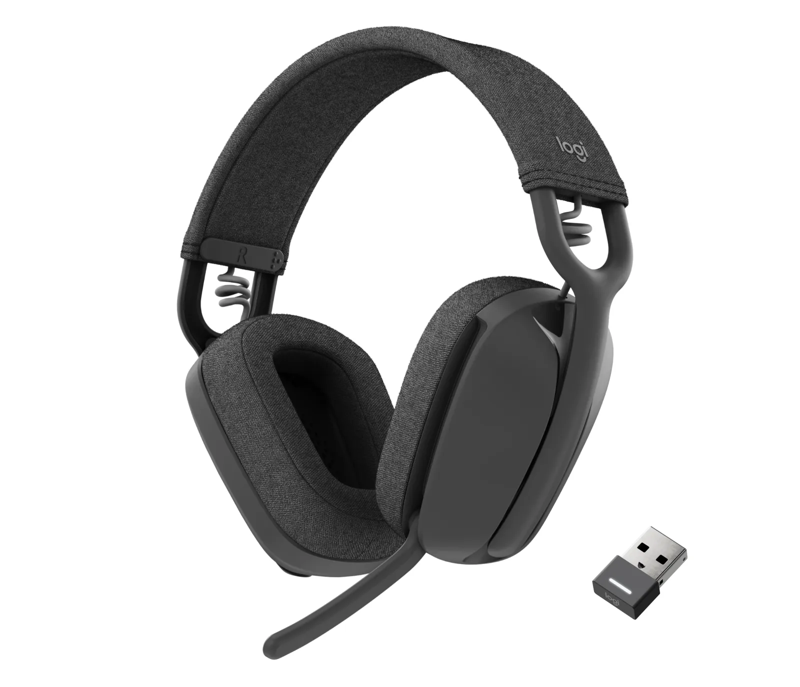 Logitech Zone Vibe 125 -wireless headset, graphite
