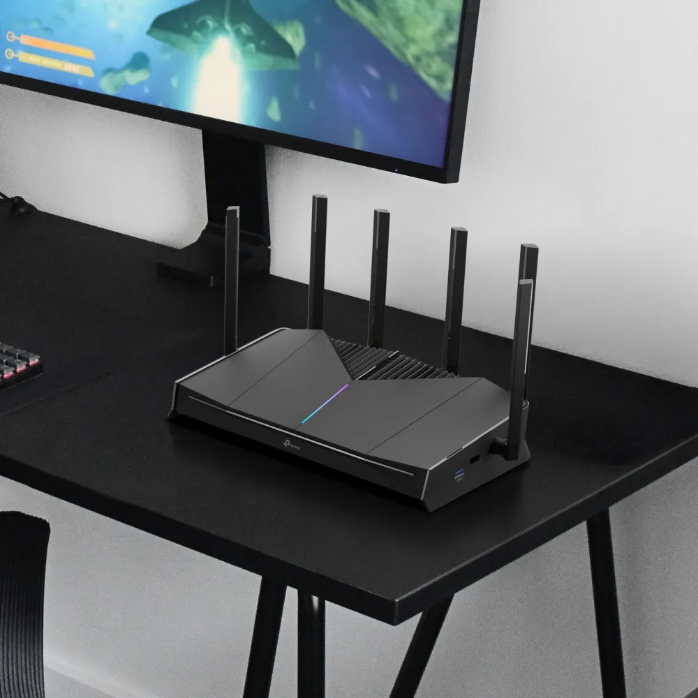TP-Link Archer GE400 Gaming Router, Wi-Fi 7, BE6500, Dual-band, with 2.5G WAN