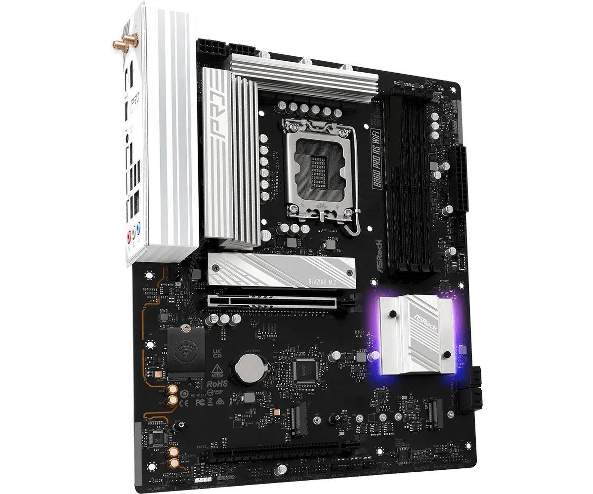 ASRock B860 Pro RS WiFi 6E LGA 1851 ATX DDR5 - motherboard