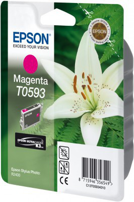 Epson UltraChrome K3 C13T05934010 -mustekasetti, 13 ml, magenta