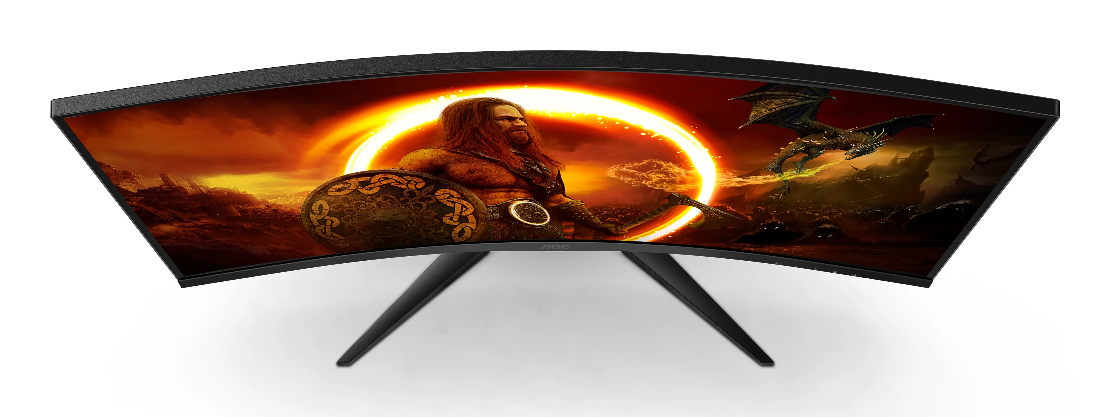 AOC 31.5&quot; CQ32G2SE/BK, QHD, VA - curved gaming monitor