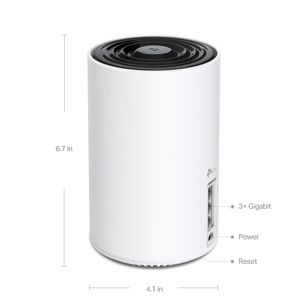 TP-Link Deco XE75 (3-pack) Wi-Fi 6E AXE5400 Whole-Home Mesh Wi-Fi System