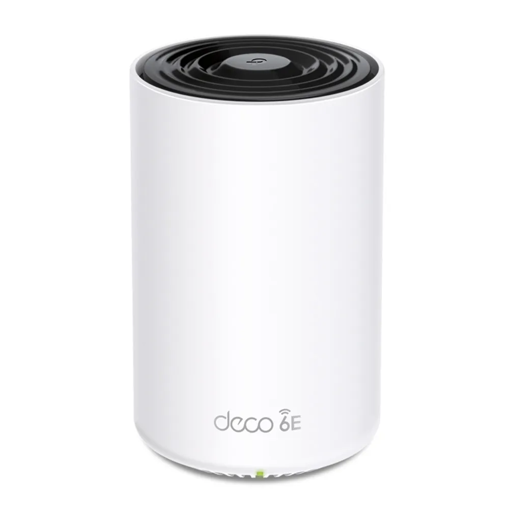 TP-Link AXE5400 Whole Home Mesh Wi-Fi 6E Unit Tri-Band 574Mbps at 2.4GHz + 2402Mbps at 5GHz + 2402Mbps at 6GHz