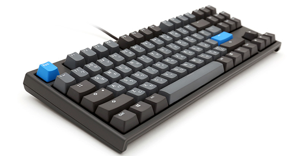 Ducky One 2 Skyline TKL -w USB-C- Cherry MX Blue Nordic layout -w USB-C connection -PBT keycaps