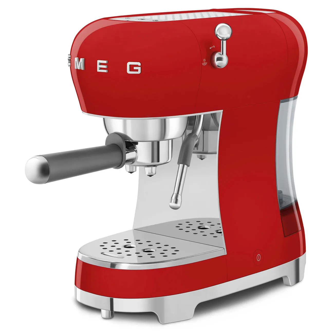Smeg 50's Style ECF02RDEU - espresso machine, Red