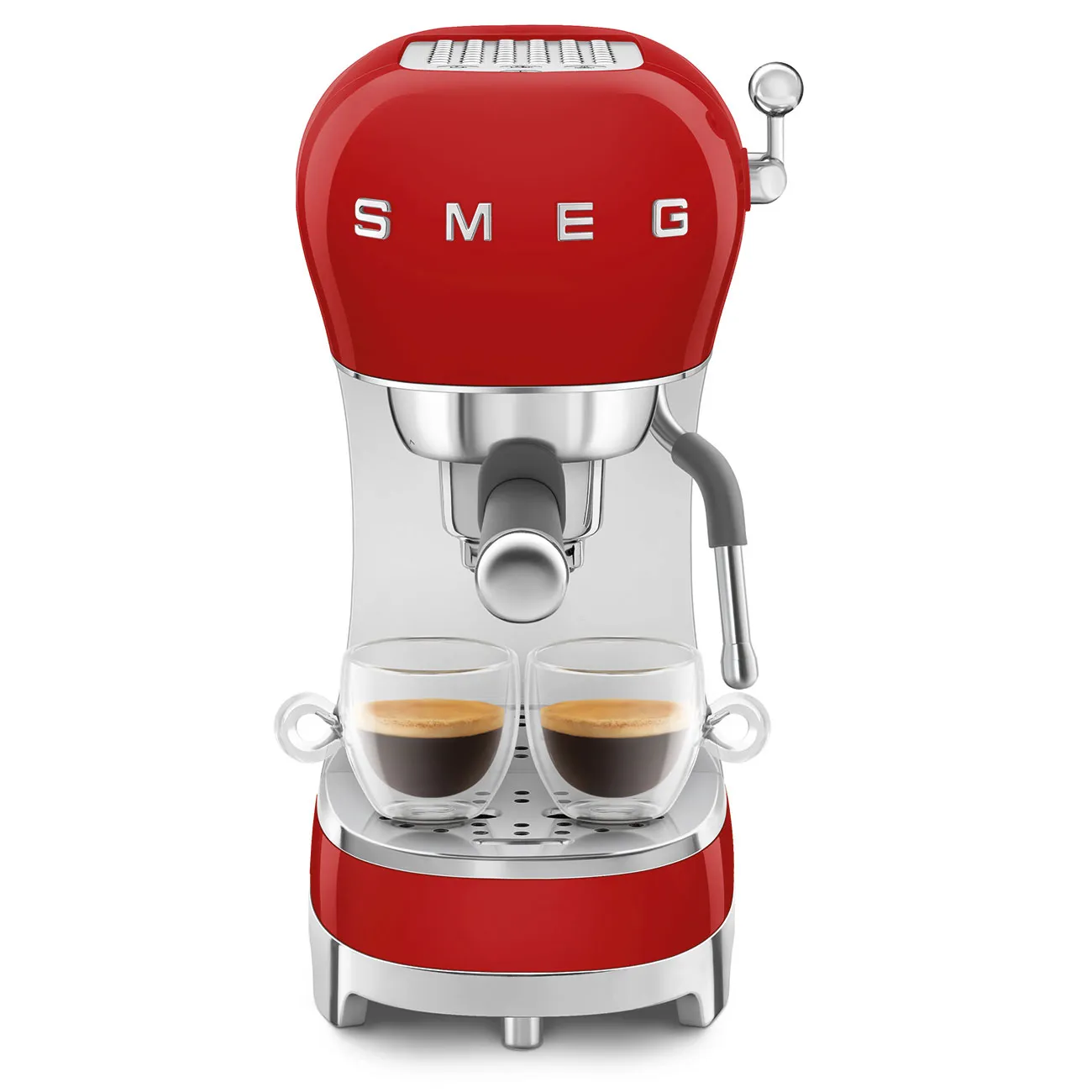 Smeg 50's Style ECF02RDEU - espressomaskin, Röd