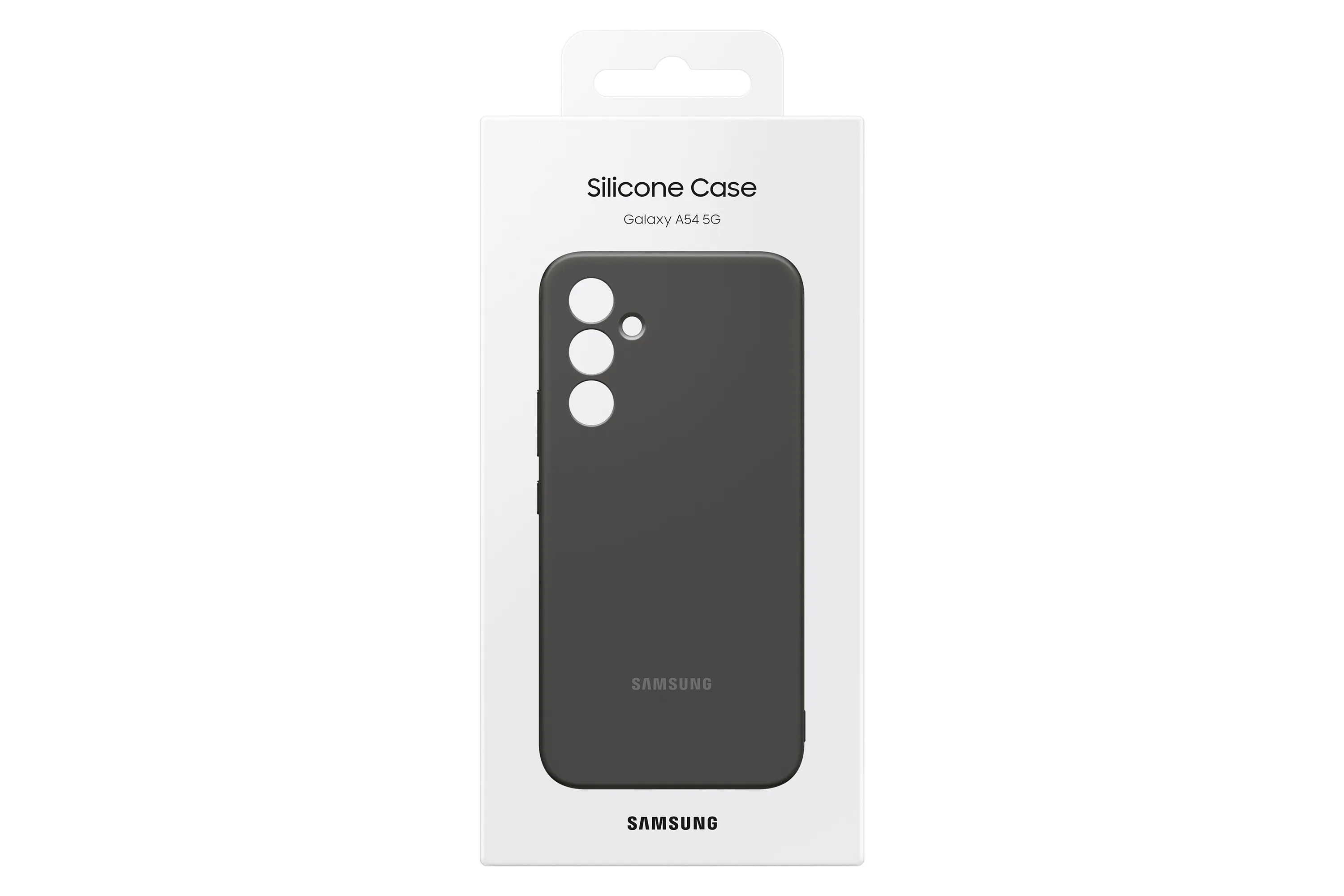 Samsung Galaxy A54 Silicone Case, Black