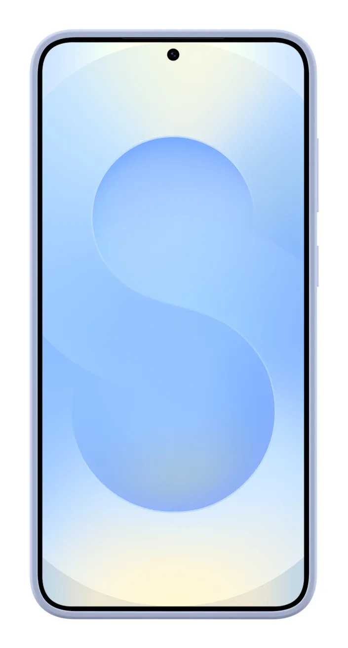 Samsung Galaxy S25+ Silicone Case, Light Blue