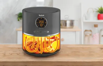 Tefal Ultra Fry Digital EY111B -airfryer, grå, 4.2l
