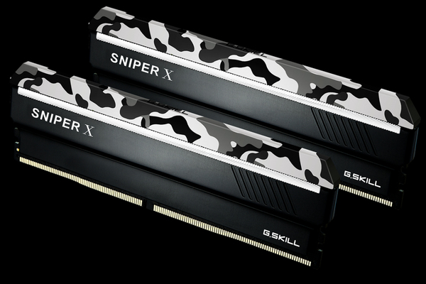 G.SKILL Sniper 16 Gt (2 x 8 Gt) DDR4 2666 MHz, CL19 -muisti, urbaani maastokuvio (XMP)