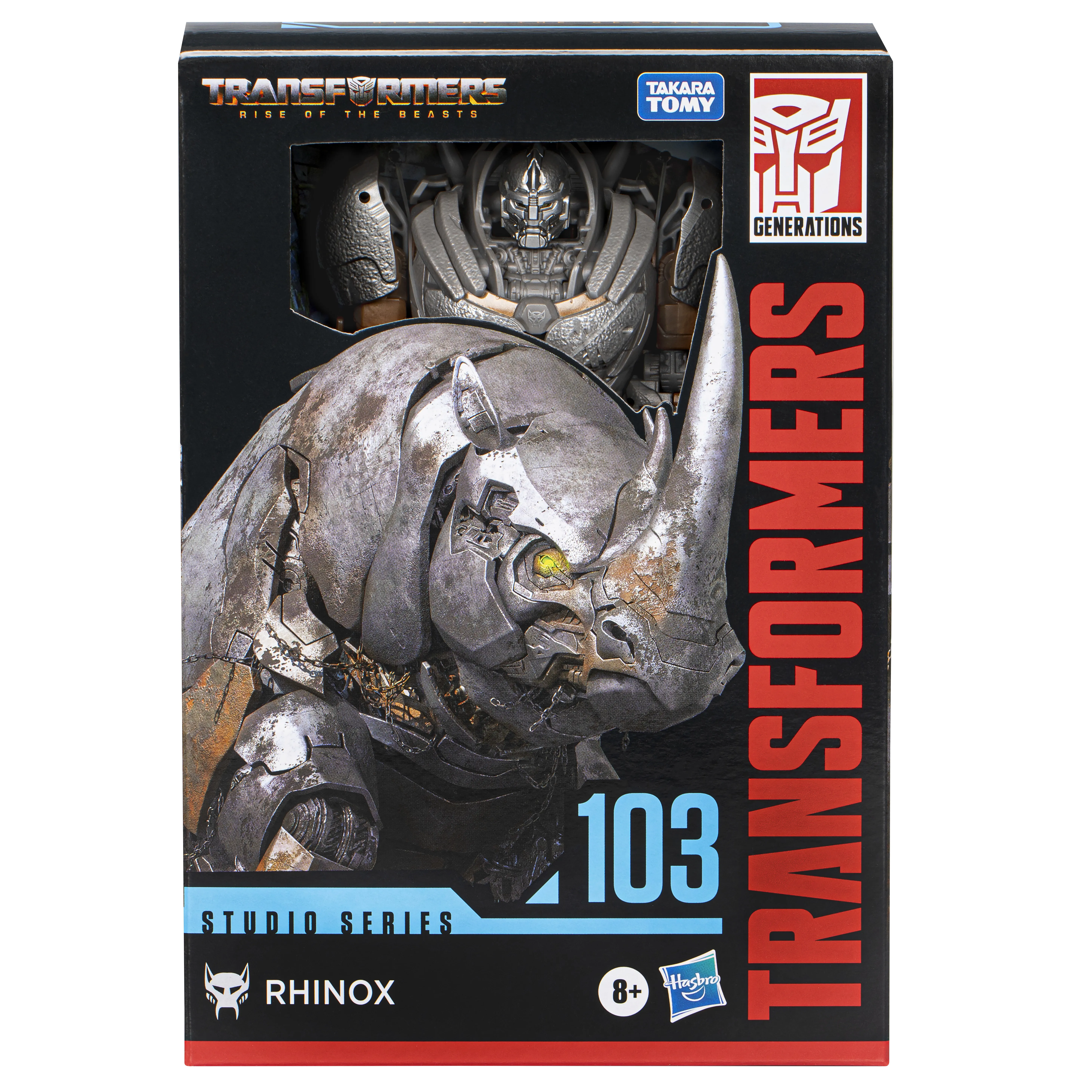 Hasbro Transformers Studio Series Voyager 103 Rhinox toy figure