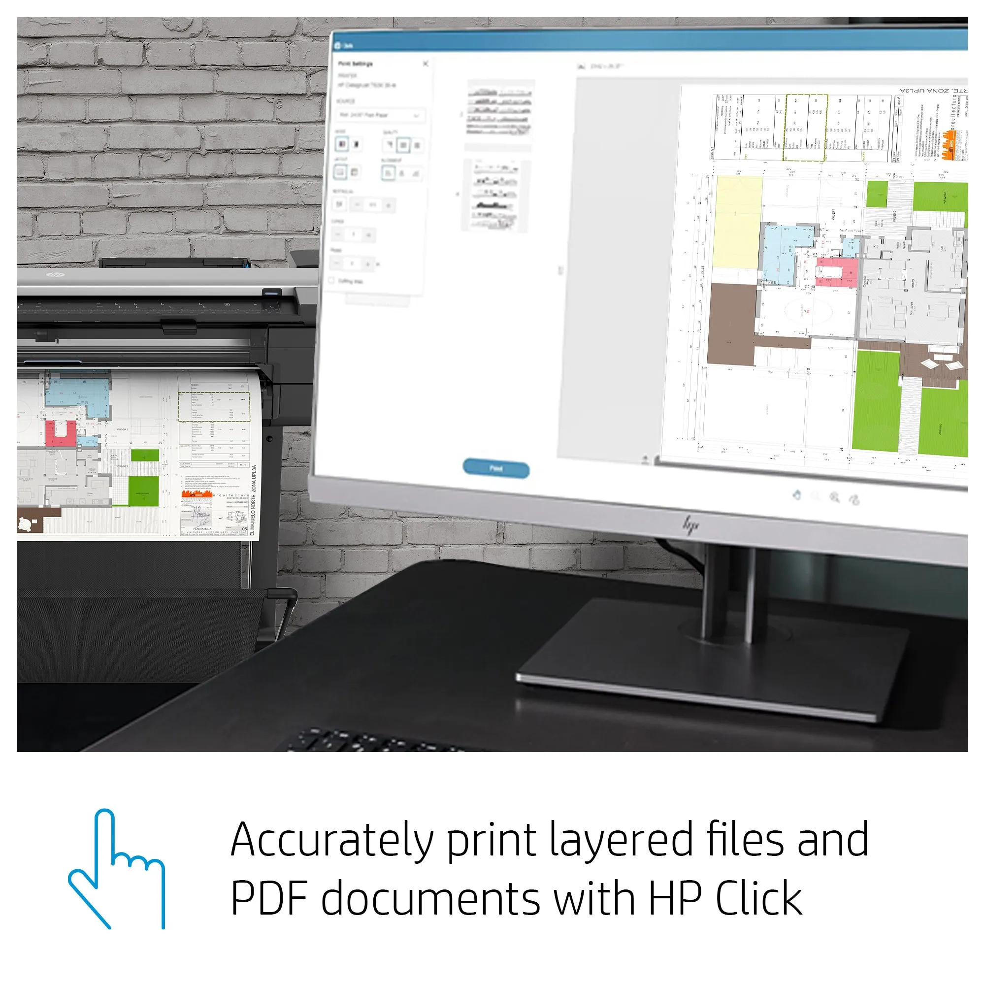 HP DesignJet T830 - 24" monitoimitulostin - v&auml;ri - mustesuihku - 610 x 2770 mm (alkuper&auml;inen) - Rulla (61 cm) (media) - jopa 0.43 min/sivu (tulostus) - 1 rulla
