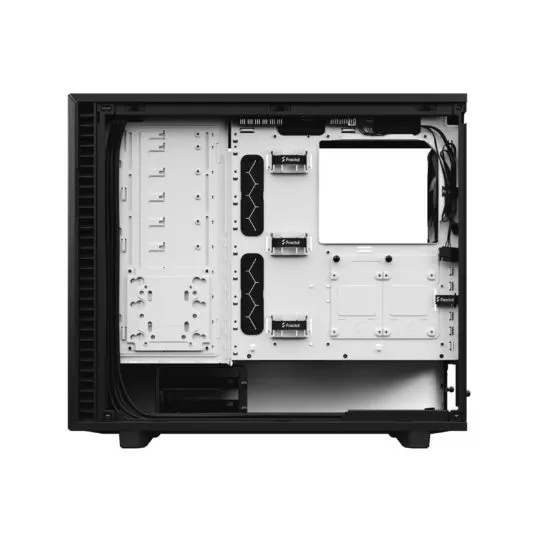 Fractal Design Define 7 - Mid Tower chassi med f&ouml;nster, Black/White / Clear Tint