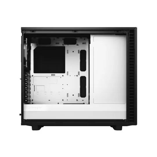 Fractal Design Define 7 - Mid Tower chassi med f&ouml;nster, Black/White / Clear Tint