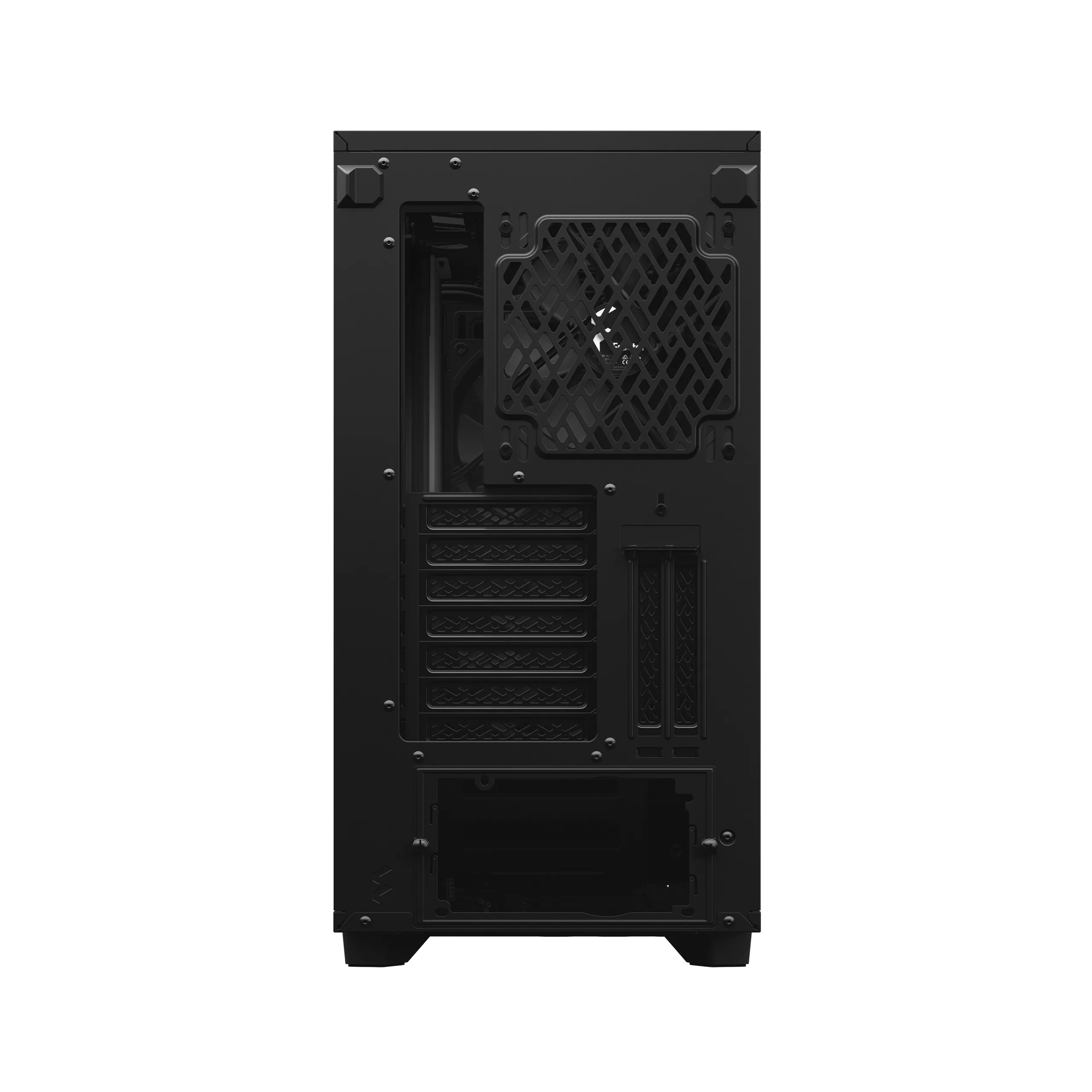 Fractal Design Define 7 - Mid Tower chassi med f&ouml;nster, Black/White / Clear Tint