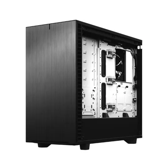 Fractal Design Define 7 - Mid Tower chassi med f&ouml;nster, Black/White / Clear Tint