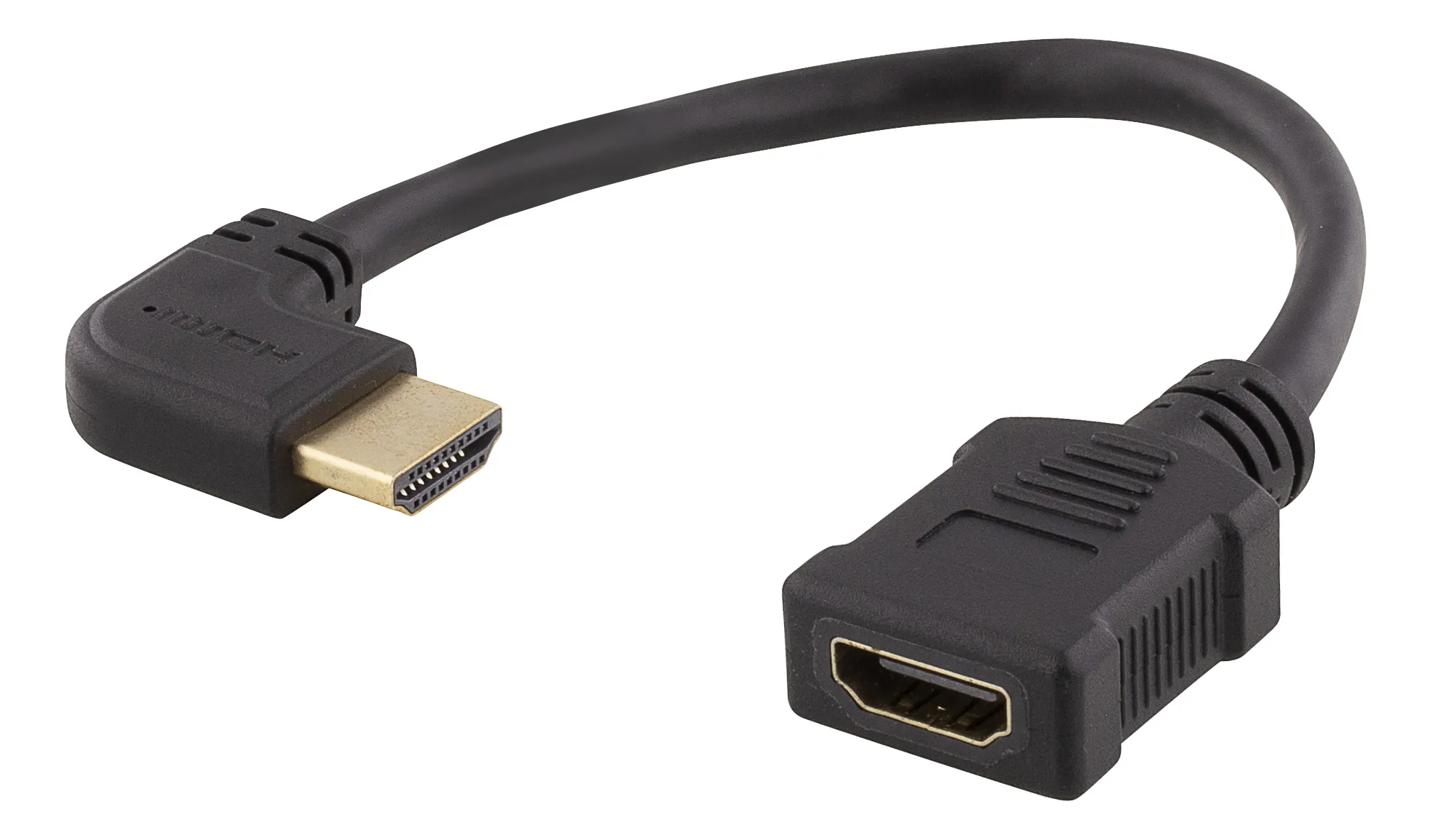 Deltaco  HDMI &ndash; HDMI 1.4 - cable, 0.2 m, Black