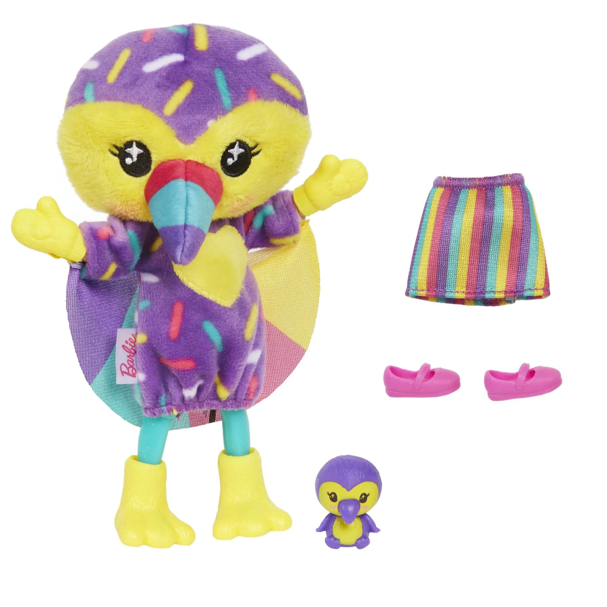 Mattel Barbie Cutie Reveal Chelsea Jungle Series Toucan Doll
