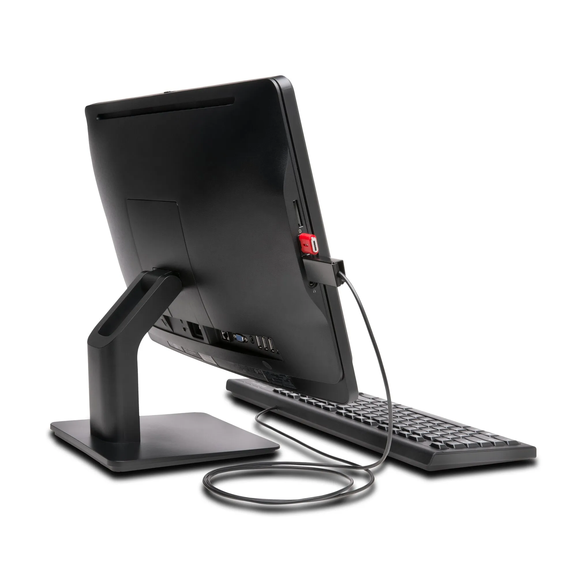 Kensington USB Port Lock with Cable Guard - Square - USB-portin lukitsin - hopea