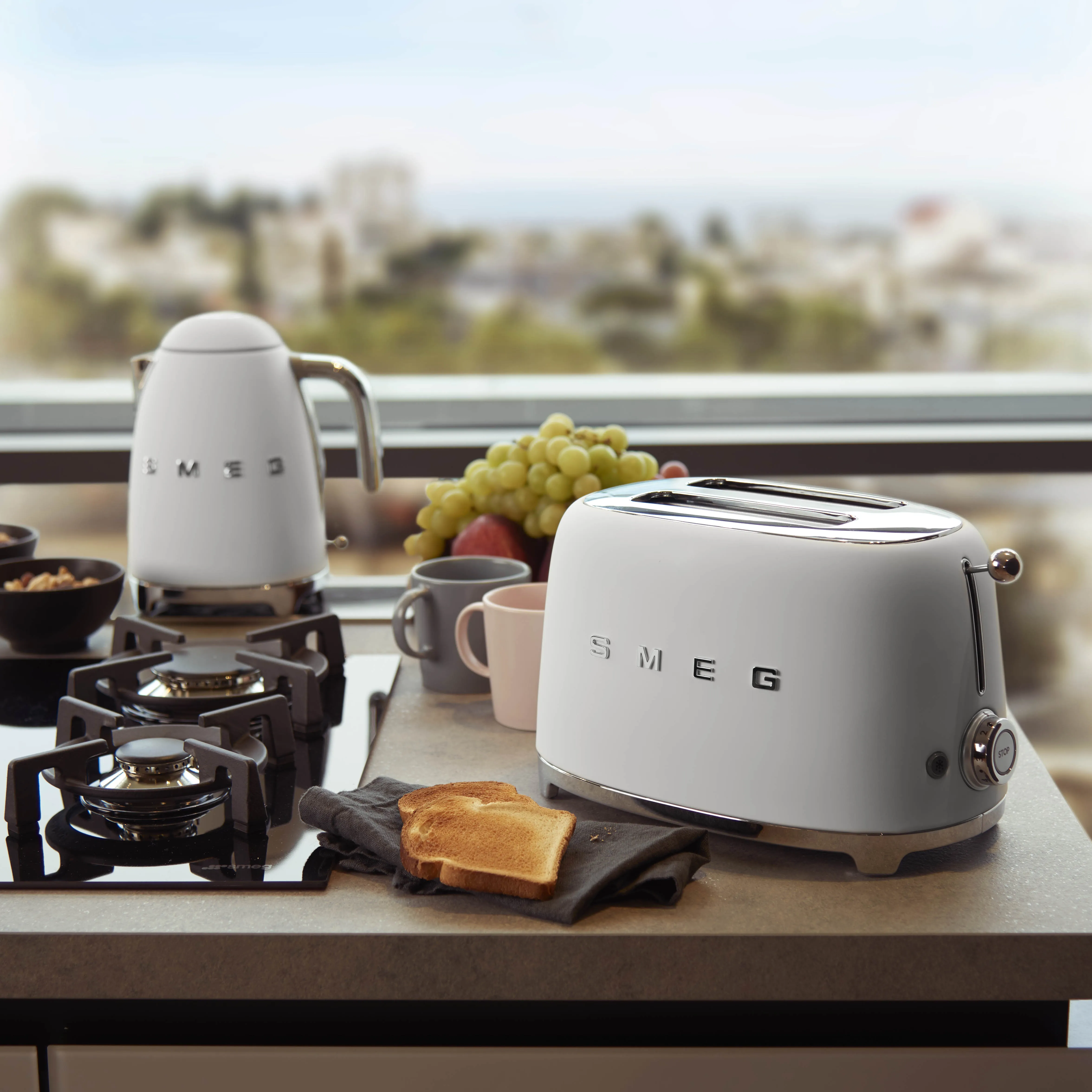 Smeg 50's Style - vattenkokare, Vit, 1.7l
