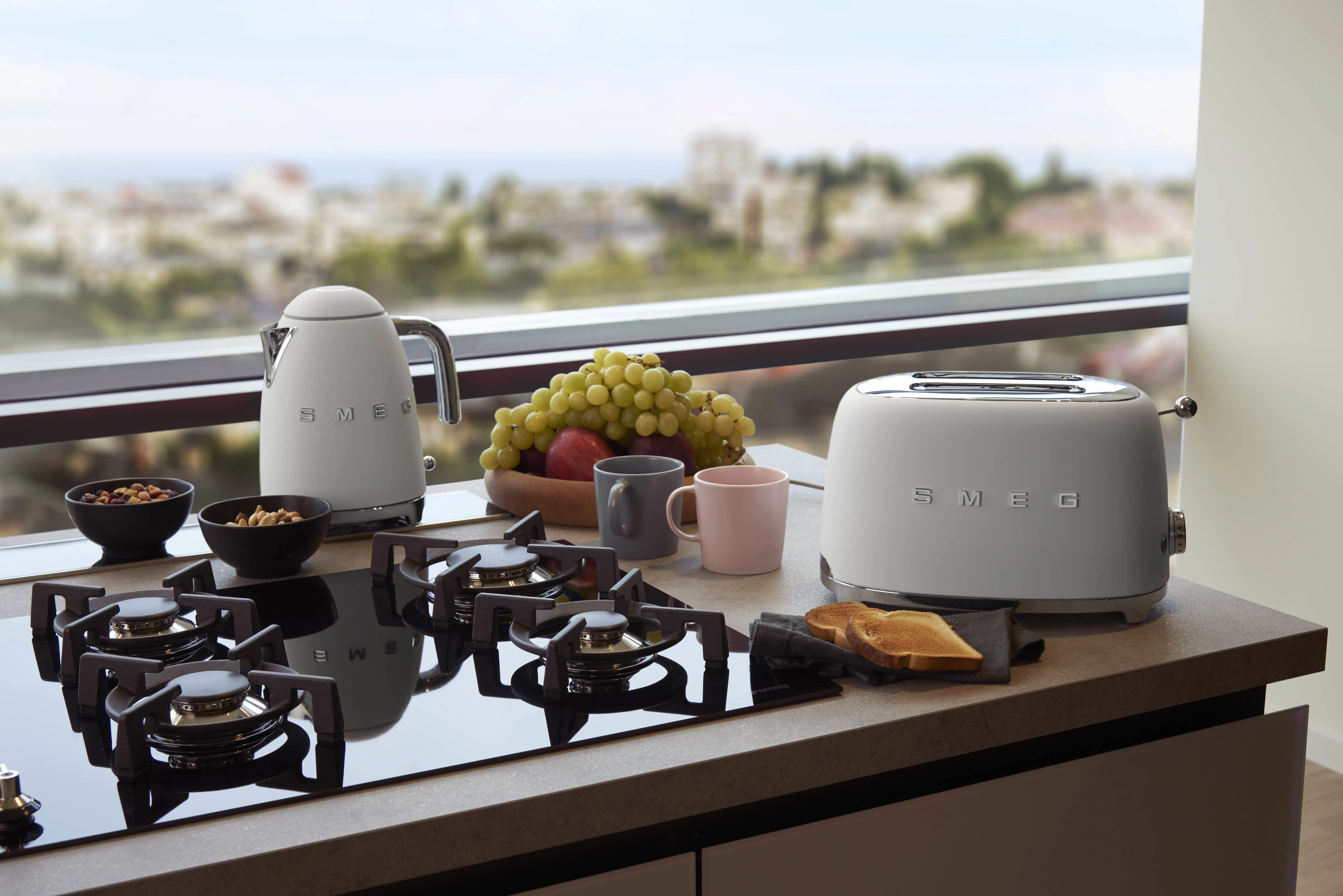 Smeg 50's Style - vattenkokare, Vit, 1.7l