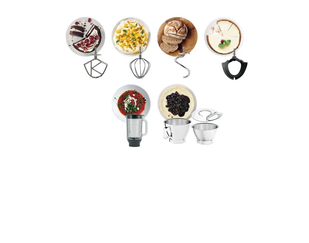 Kenwood Titanium Chef Baker KVC85.124SI - food processor
