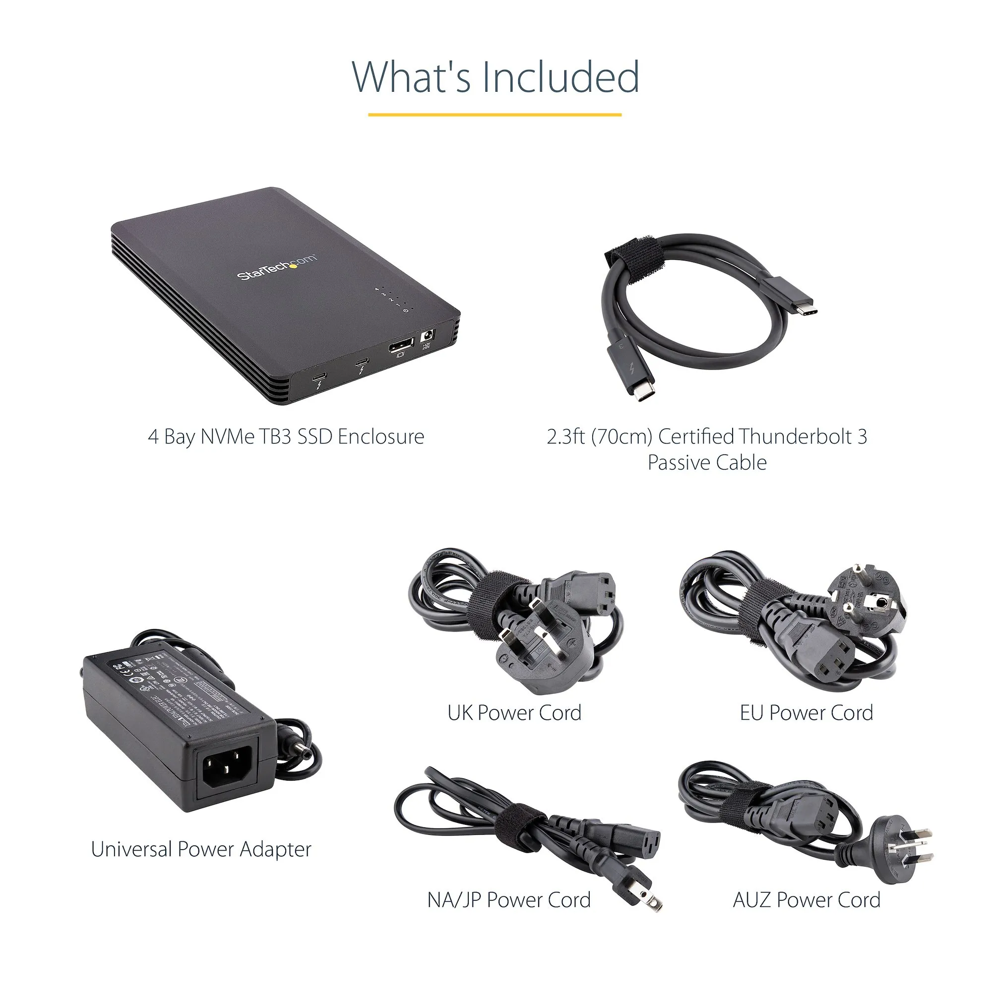 4 Bay Thunderbolt 3 NVMe