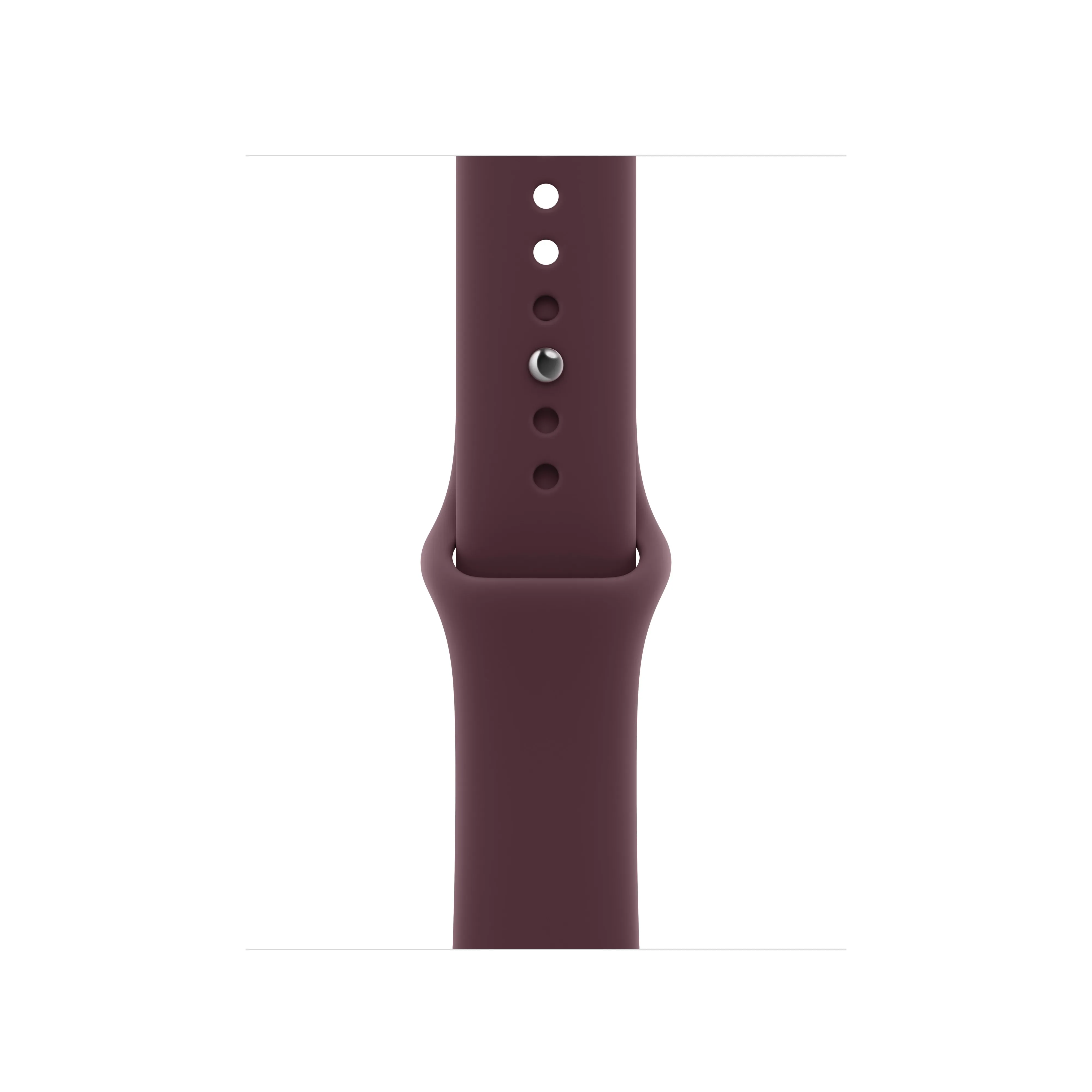 Apple Watch 42 mm -urheiluranneke, viininpunainen, S/M