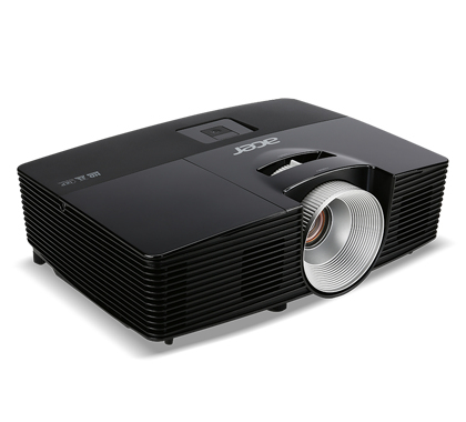 ACER P1383W DLP Projector 3100 ANSI Lumen WXGA 1280x800 3D ready 13000:1 HDMI/MHL 2xVGA USB Type B mini TCO