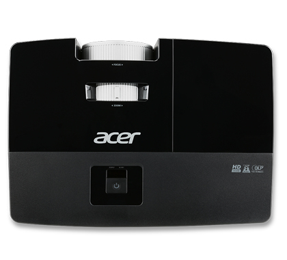 ACER P1383W DLP Projector 3100 ANSI Lumen WXGA 1280x800 3D ready 13000:1 HDMI/MHL 2xVGA USB Type B mini TCO