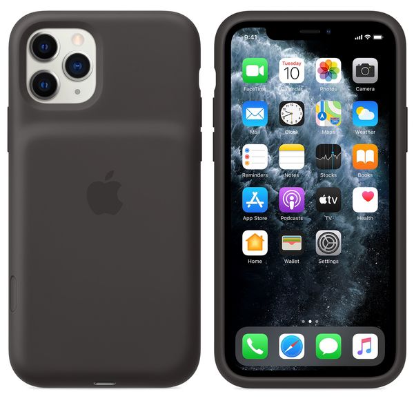 Apple iPhone 11 Pro Smart Battery Case - Silicone Case, Black