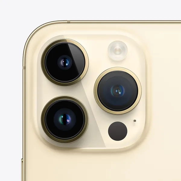Kunnostettu iPhone 14 Pro 128 Gt -puhelin, Kulta (Hyvä kunto)