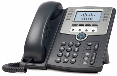 Cisco Small Business SPA 509G - VoIP -puhelin - SIP, SIP v2, SPCP - multiline - hopea, tummanharmaa malleihin Small Business Pro Unified Communications 320 with