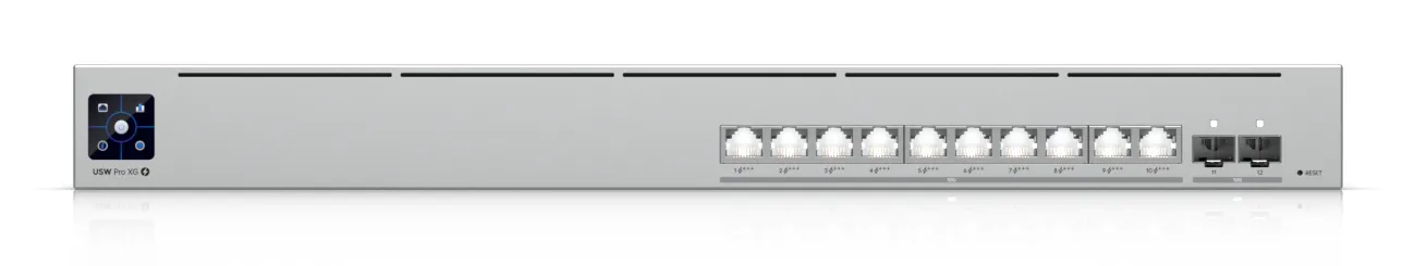 Ubiquiti USW-PRO-XG-10-POE - Administrerbar Layer 2/Layer 3 Power over Ethernet-switch, Gr&aring;